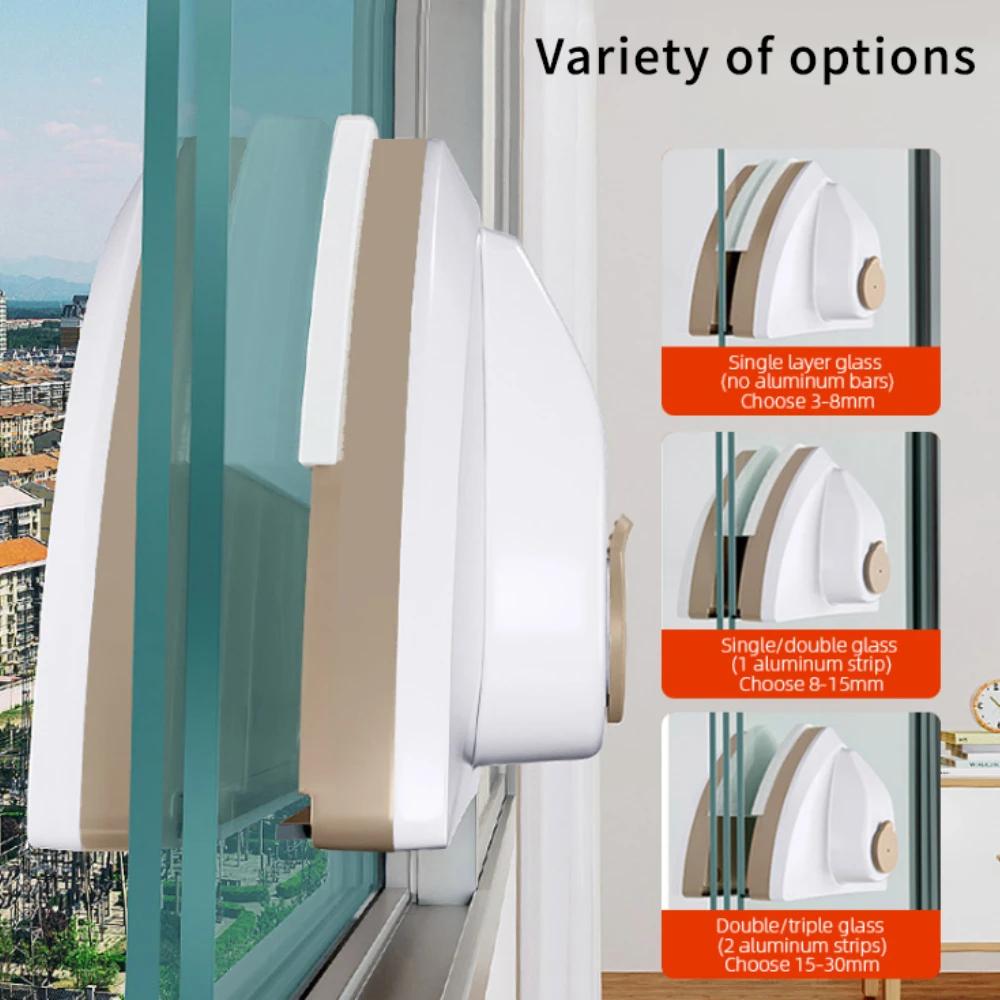 High-Rise Glass Wipe Double-Sided Magnetic Home Use Cleaning Tool Thickened Water Storage Window Dual-Sided Cleaning Glass Wiper