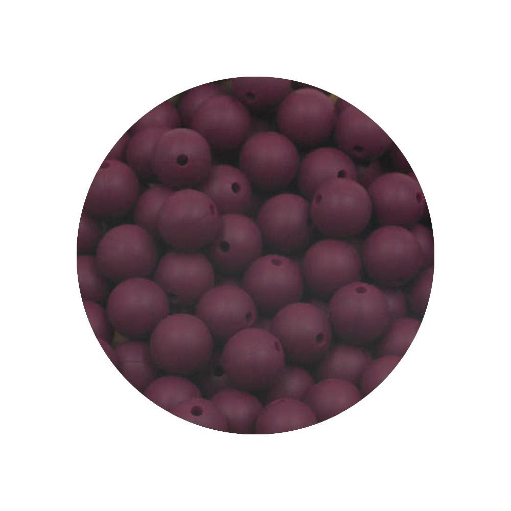Kovict 9MM 40-80Pcs Round Silicone Bead 9MM Food Grade For Jewelry Making DIY Bracelet Pacifier Chain Accessories