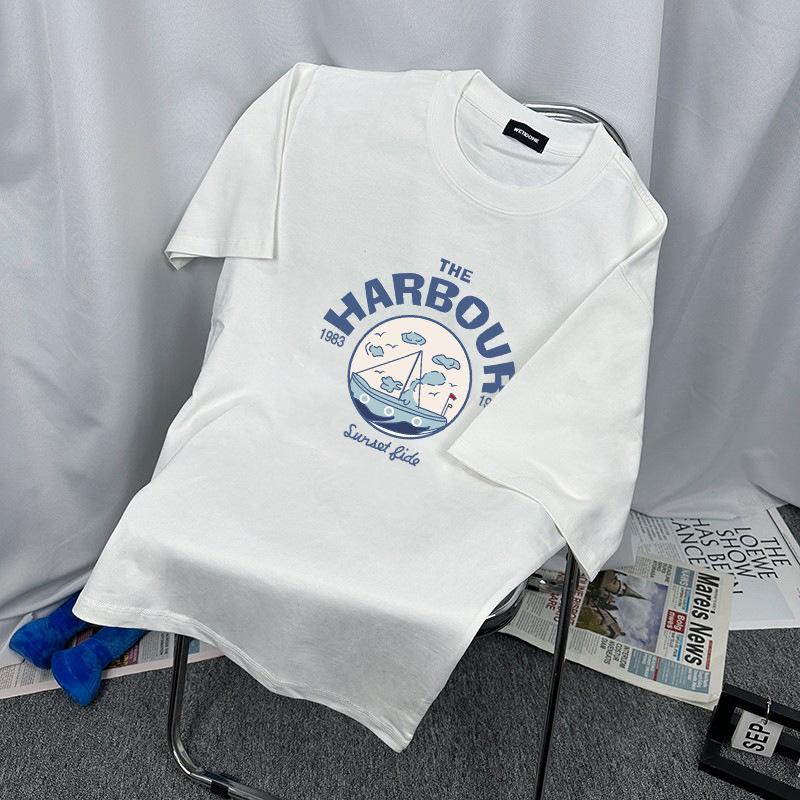 2025Printed Short Sleeve Plus Size Women's Short Sleeve T-Shirt Summer Loose Women's T-Shirt High Quality Letter Pattern CCXX236