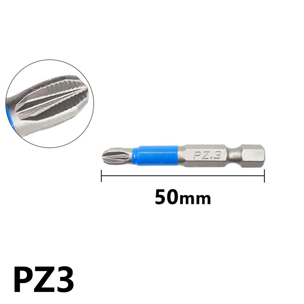 Nutdrivers Screwdriver Bit Portable Set 1/4inch 12Pcs 50mm