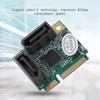 Mini 2 port PCI e PCI  to SATA 3.0 6Gbps Converter Hard Drive Expansion Card for Windows