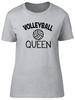 Volleyball Queen Fitted Unisexs Ladies T Shirt