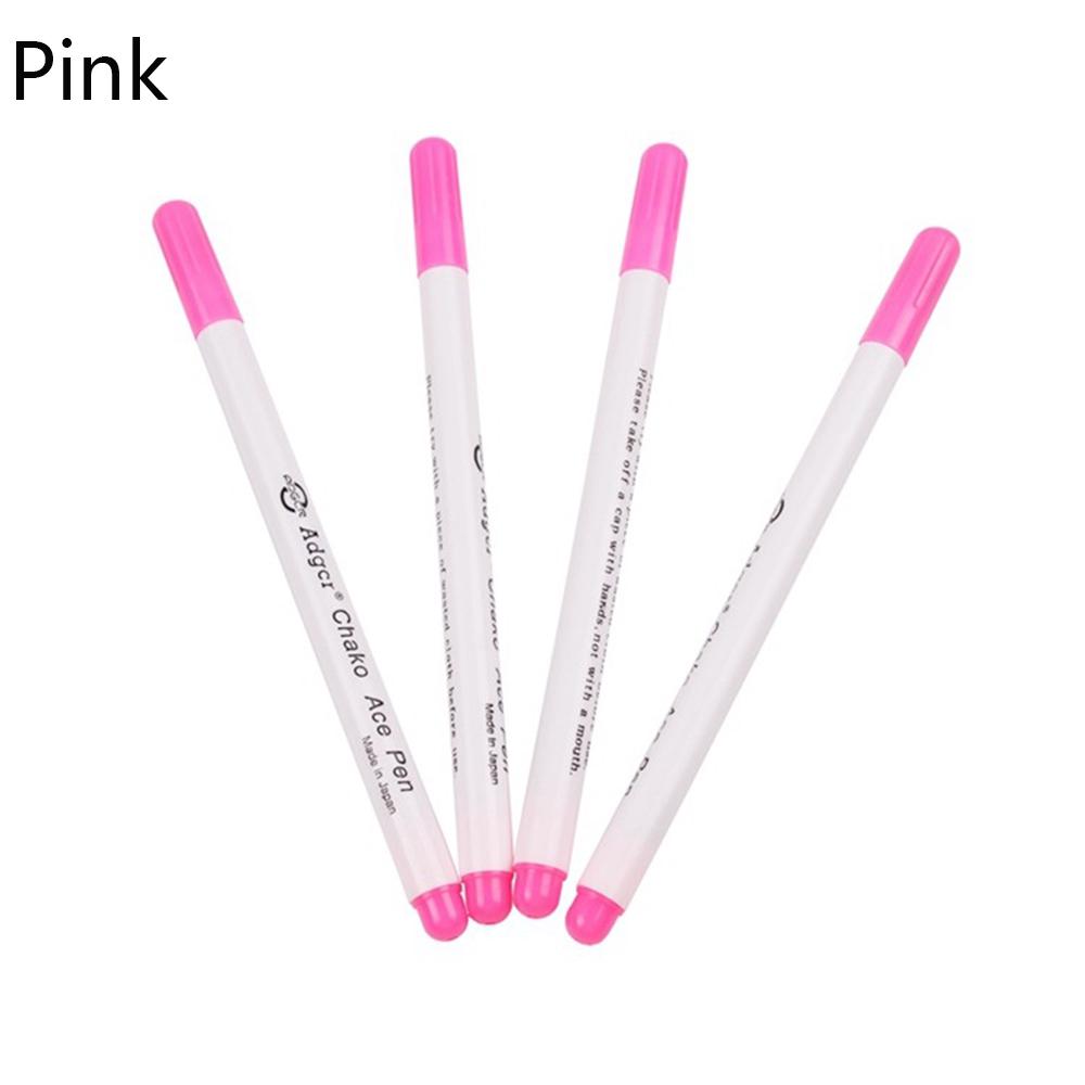 4 Stück Löslicher Patchwork Kreide Werkzeug Wasserlösliche Stifte Stoffmarker Bleistift Kreuzstich Nähzubehör