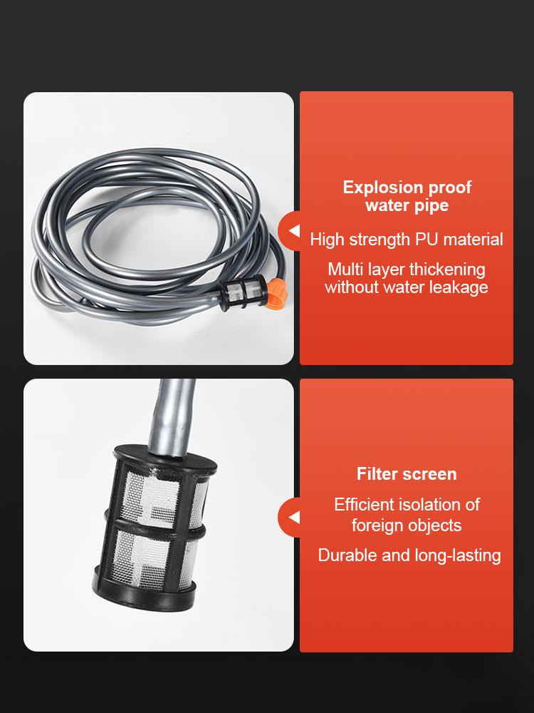 Boosted and Powerful Car Washing for Household High-pressure and Floor Washing, Electric Drill Modified Portable Water Gun