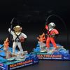 American Seahorse Diver Fish Tank Decor: Pneumatic Frogman Treasure Hunter Landscaping Figurine.