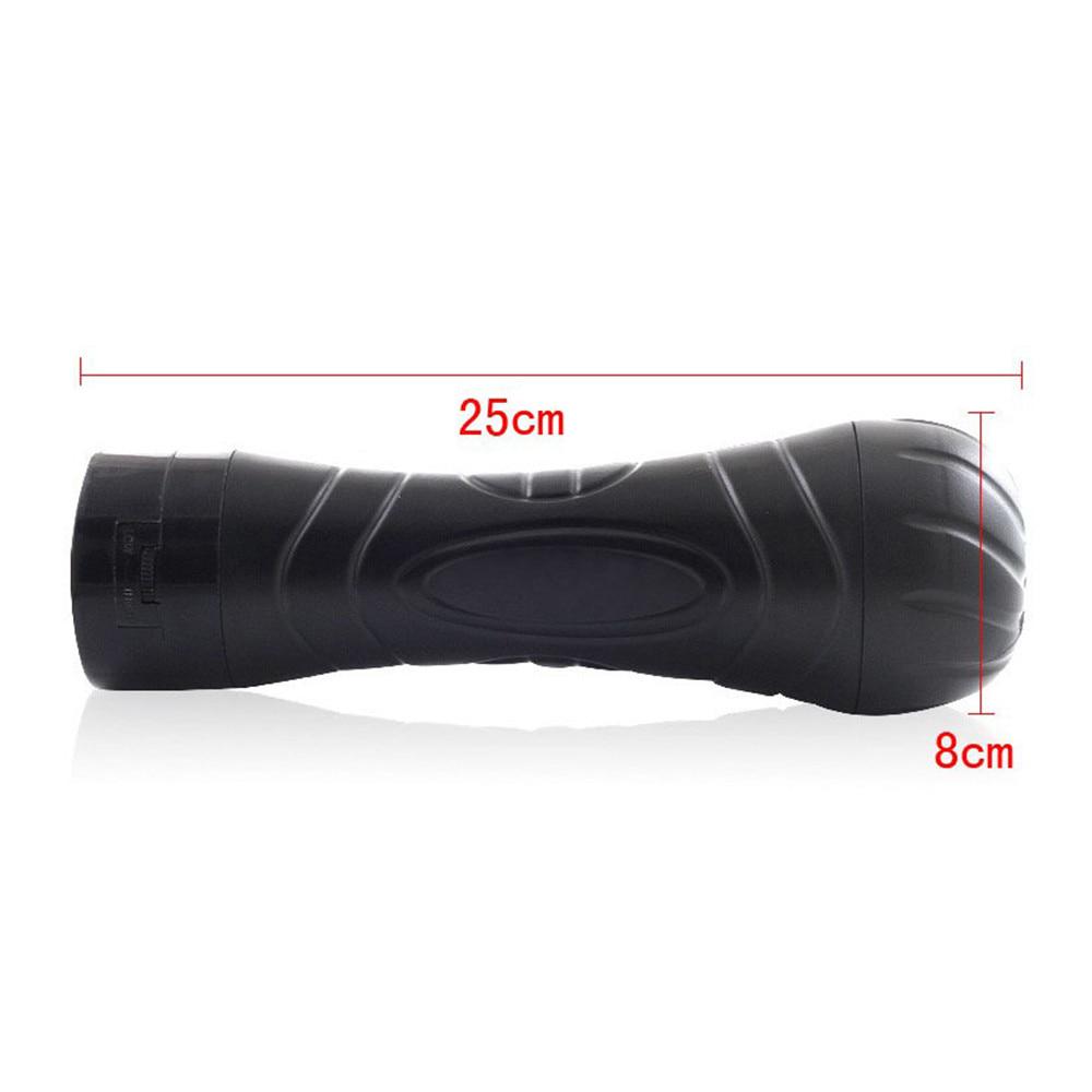 Male Masturbation Realistic Pussy Soft Vagina Aircraft Cup Electric Hands-free
