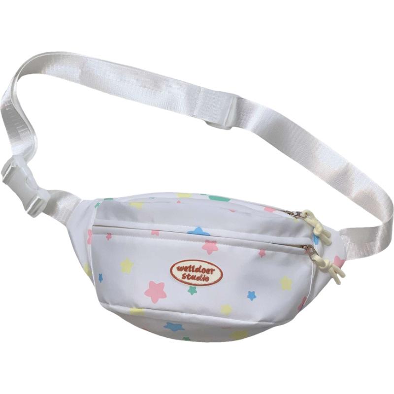 Cute women's messenger bag design sense niche shoulder small backpack high value sports chest bag waist bag women