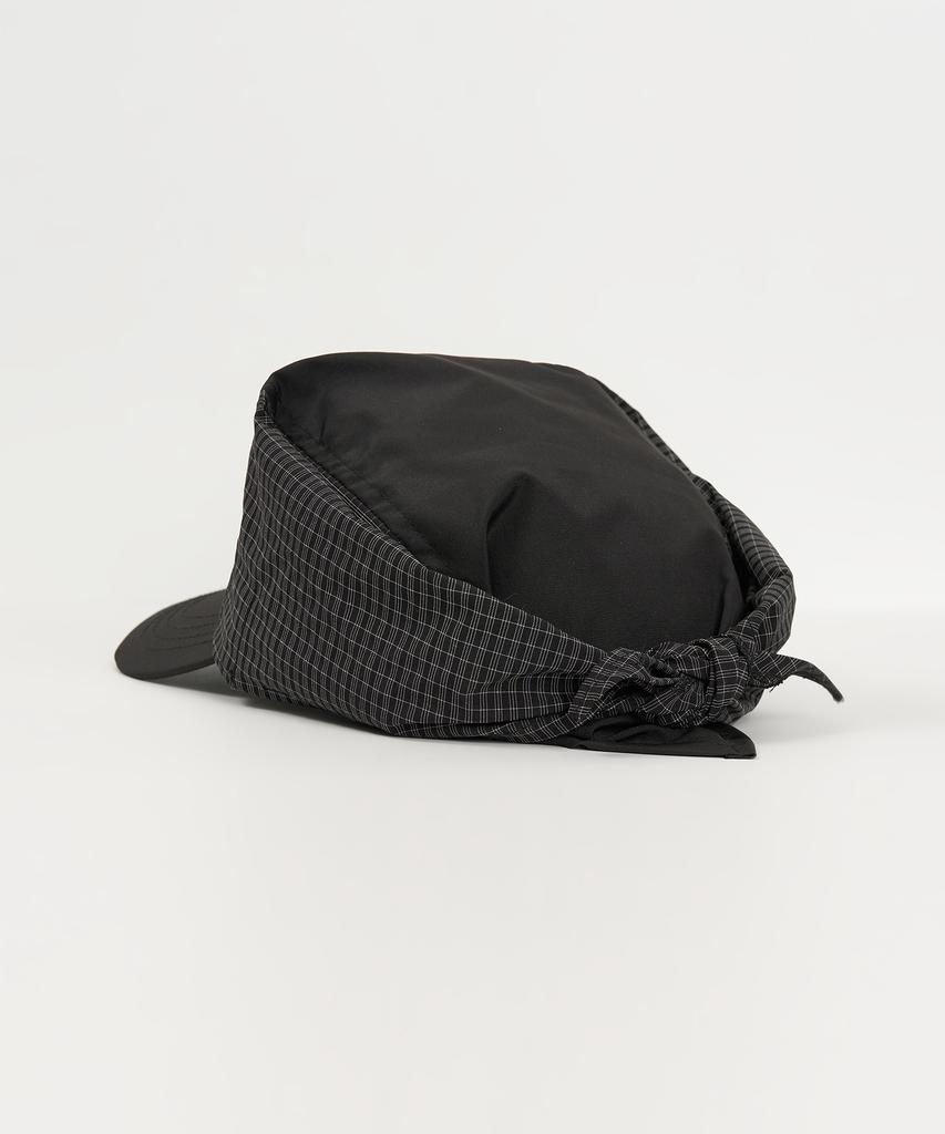 TOFFEE WOMEN W Scarf Tie Cap (Black)