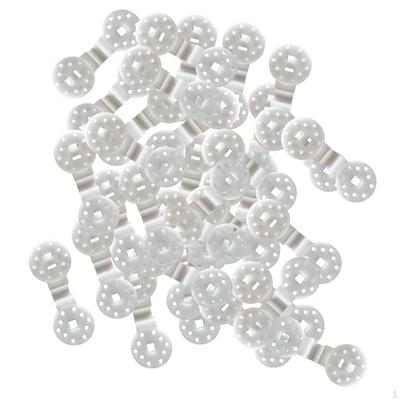 100 Pieces Shade Cloth Clips Net Tent Tarp Clip Netting for Yard
