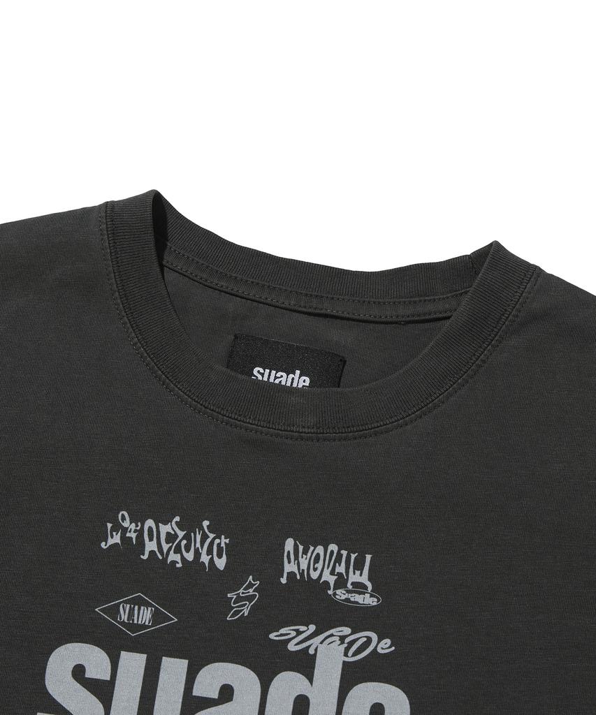 Seuweideu Mixed Logo Tee [Pigment Black]