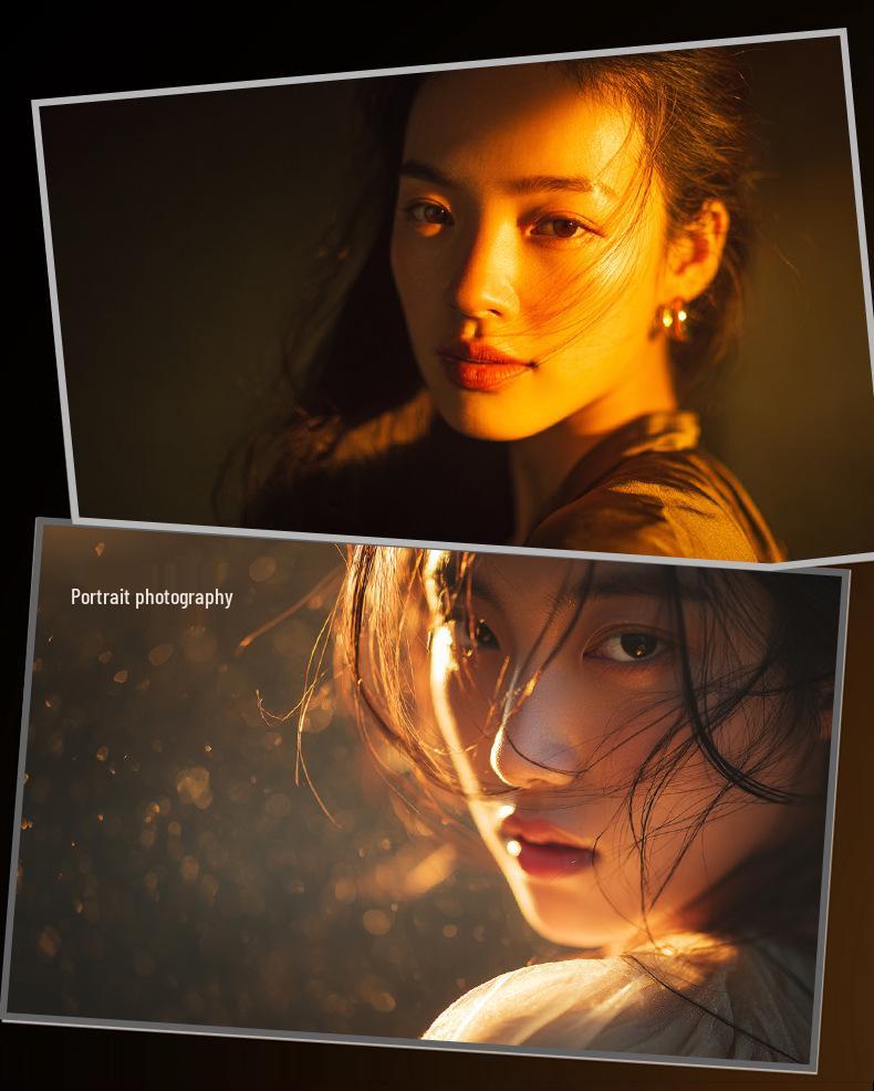 Adjustable Four-Color Photography Fill Light for Live Broadcasts and Atmosphere Lighting