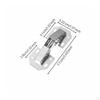Stainless Steel Wardrobe Hinge Adjustable Angle Gentle Close Cabinet for DIY Enthusiasts 3