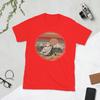 Love Camping I Hate People Vintage T Shirts for Unisex Cotton TShirts Round Collar Camping Hiking Tee Shirt Short Sleeve Clothes
