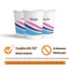 Miaojie 8oz Disposable Paper Cups