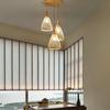 Japanese Style Bamboo Chandelier Restaurant Tea Room Hotel Living Room Creative Personality Simple Bamboo Decorative Lamp