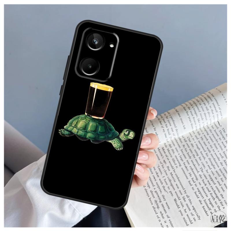 Beer Cup For Realme 9 10 11 12 Pro Plus GT5 C67 C55 C53 C35 C33 C30 C25s C21Y C15 GT3 GT Neo 5 Case