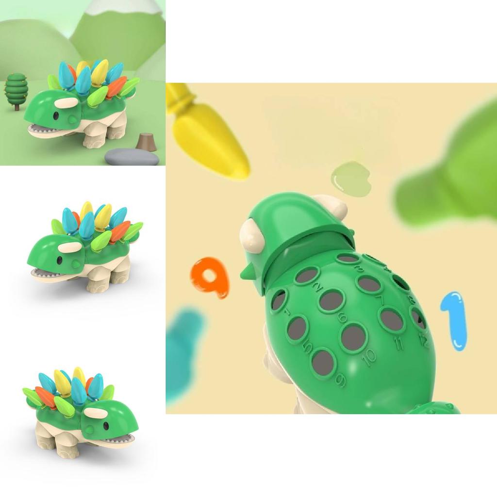 Dino Coordination Puzzle Toy For Toddlers Ages 1-3