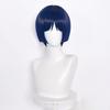 Genshin Impact Cosplay Scaramouche Wig Blue Wig Cosplay Anime Wigs Halloween Wig
