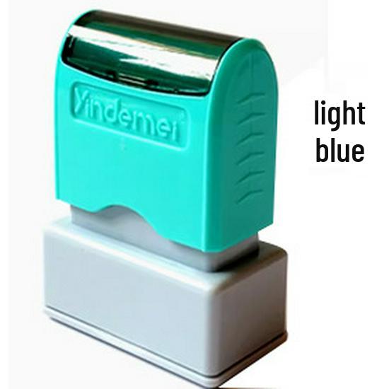 Indemei Personalized Handwriting Style Name Signature Stamp