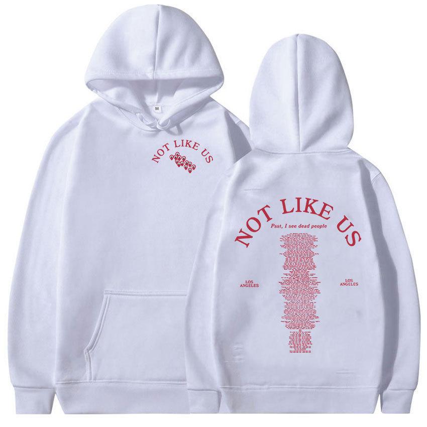 Kendrick Lamar Not Like Us Tour New Album Hoodie Men