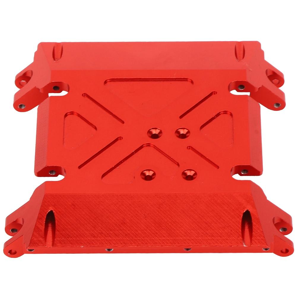 Center Gear Box Mount Skid Plate Accessory Fit for AXIAL WRAITH 90018 90048 1 10 RC CarRed