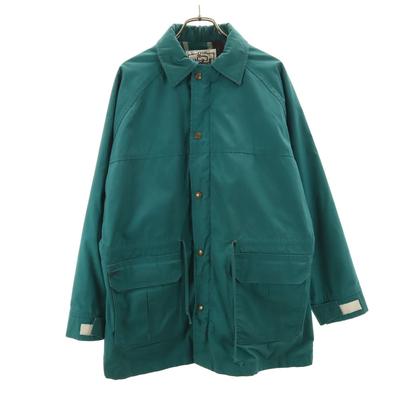 70er Jahre Vintage Weißes Etikett Bergjacke grün Nährstoffmangel Damen Gebraucht
