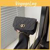 Trendy Spring Summer Women's Small Square Chain Bag Stylish Casual Shoulder Crossbody Handbag