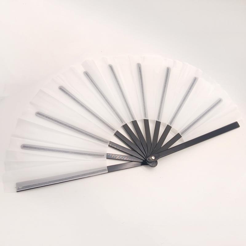 Ventaglio Pieghevole Rosso Kung Fu Tai Chi Ventaglio Classico Monocolore per Danza e Performance Ventaglio in Osso di Plastica Stile Cinese per Esercizi Mattutini