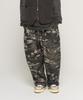 CARGOBROS Camo Random Pattern Loop Balloon Pants (Black)