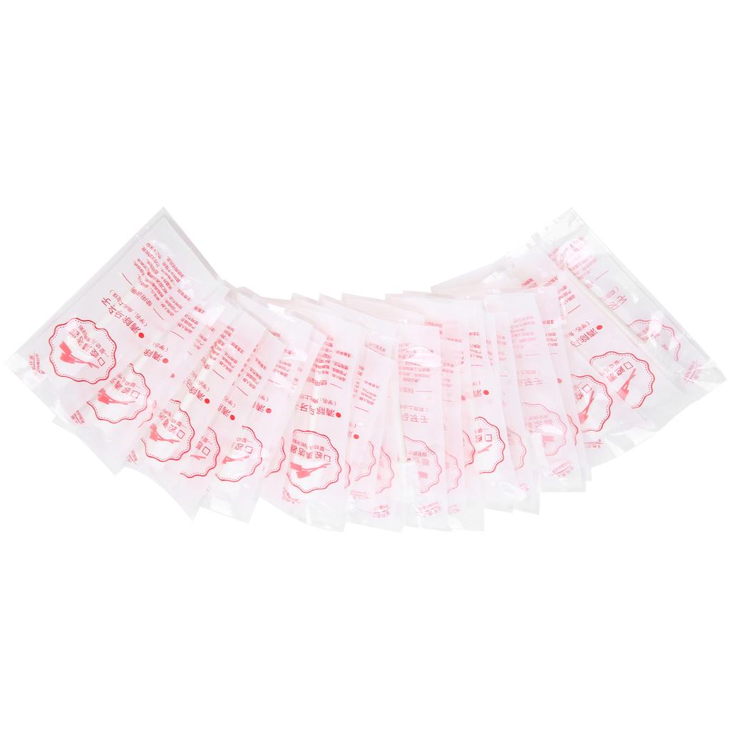 30pcs / Box Baby Oral Cleaner Disposable Gauze Infant Tongue Cleaning Toothbrush