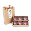 Gift Package 6pcs 3D Golden Fish China tea cup set,Kung Fu Tea Set Crackle Glaze Travel Tea Bowl Chinese Teacup Sets
