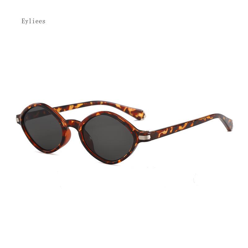 

Fashion Eyewear Luxury Sun Glasses Uv400 Retro Small Oval Sunglasses Women Men Rhombus Shades