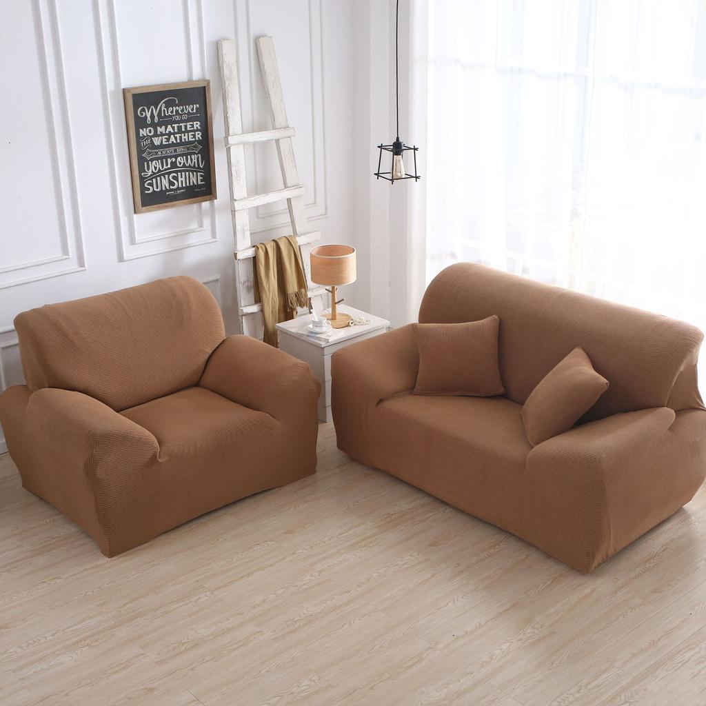 Elastic All-Inclusive Sofa Cover Full Covered Combination Sofa Cover Thickened Polar Fleece Sofa Mattress Cover