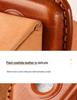 BMW Motorcycle Key Case for R1250GS ADV, C400GT, and 750GT - Cowhide Leather Key Bag with Buckle