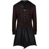 2022Wish Amazon New European and American Medieval Halloween Retro Patchwork Jacket Men's Gothic Dark Clothing