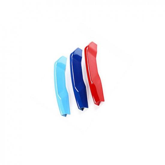 Fit For BMW X5 - Three M-Color Cover Trim 3PCS Front Centre Grille Decor