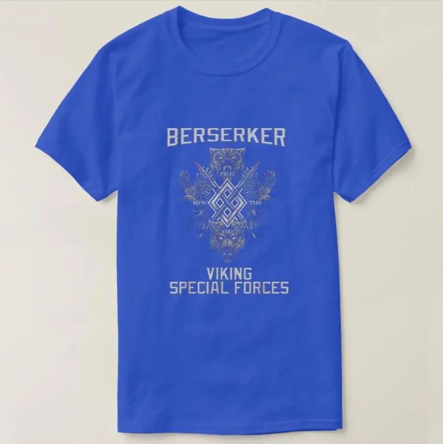 

Odins Wolf and Raven Nordic Special Forces Berserker TShirt 100 Cotton ONeck Summer Short Sleeve Casual Mens Tshirt S