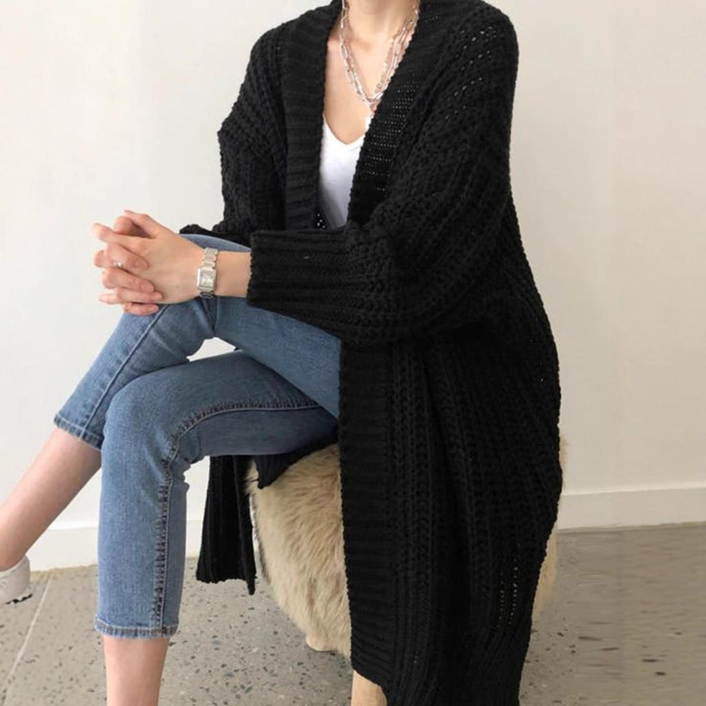 Women's Cardigan, Solid Color for Fall and Winter