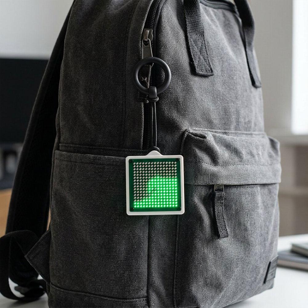 Wasserfluss Schütteln Atmosphäre Dekoration An Tasche Schreibtisch Leuchtende Ornamente LED Schwerkraftreaktiver Anhänger Flüssigkeitssimulation Anhänger