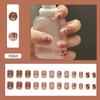 24pcs Manicure Long Almond False Nails Ballerina Flowers Rainbow Press on Nails Stiletto Star Cat Claws French Nail Tips DIY