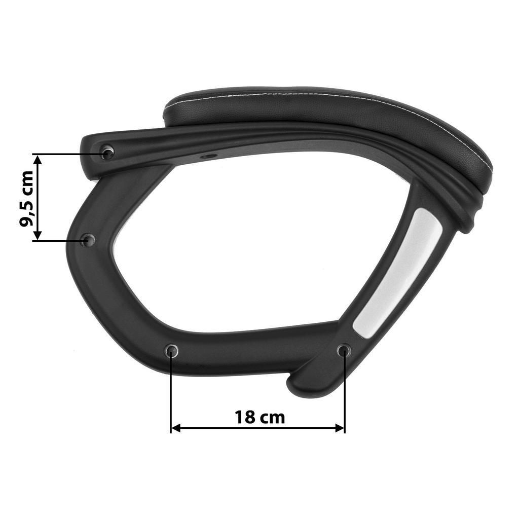 Armlehnen für Sessel 222 Schwarz