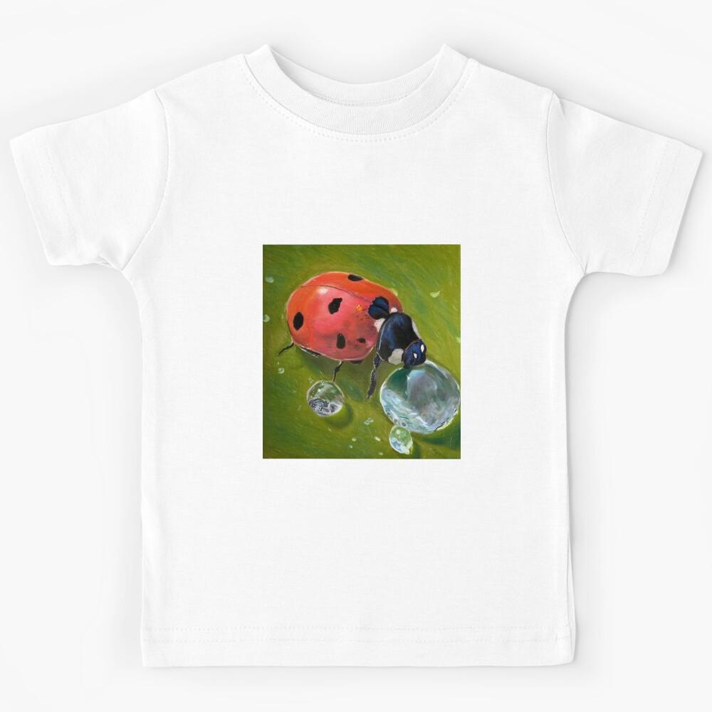Ladybug Drawing Kids T-Shirt 140