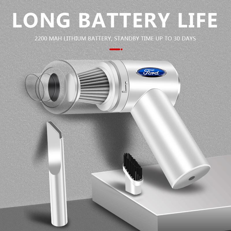 Car Wireless Vacuum Cleaner High Powerful Dual Use Portable Vacuum Cleaner For Ford Mondeo MK1 MK2 MK3 MK4 MK5