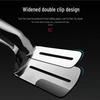 201 Stainless Steel Multifunctional Tongs and Spatula for Steak, Fish, and Barbecue with Oil-Draining Design