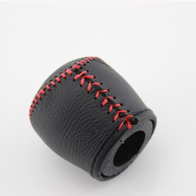 My Good Car Black Leather Car Gear Head Shift Knob Protection Cover Case For Chevrolet Chevy Cruze 2009 - 2014