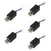 5x 0408 Micro Vibration Motor with Eccentric Wheel Replacement Part Multipurpose Hollow Cup Coreless