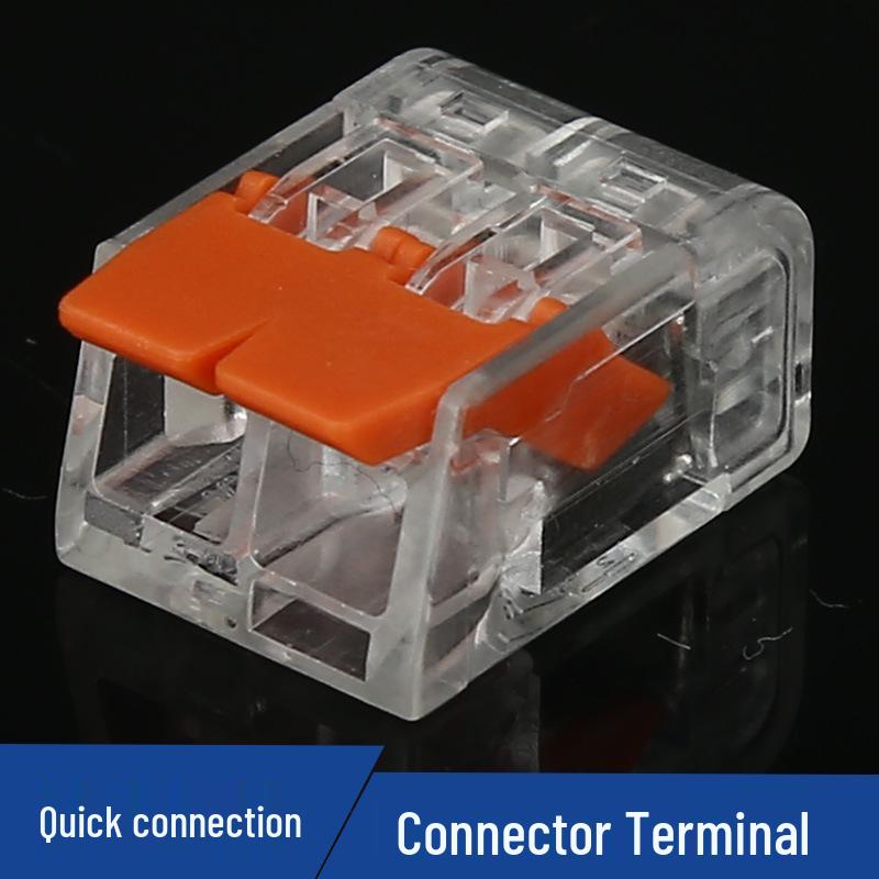 75-Piece Transparent Wire Connectors: Quick Wiring Terminals PCT-412, PCT-413, PCT-415, CE Certified