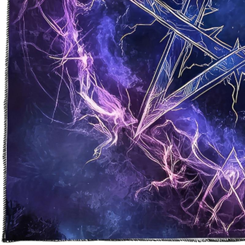 Divinations Tablecloth Star Symbol Astrology Tarots Card Tablecloth Altars Cloth Divinations Board Game Accessory