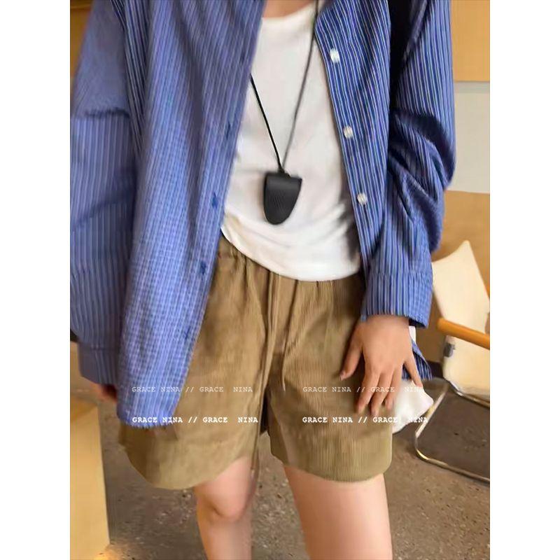 Leather Women's Outdoor Portable Glasses Clip Sweater Chain Lanyard