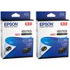 Epson Genuine Ink IB07KB Black Large Capacity Set of 2